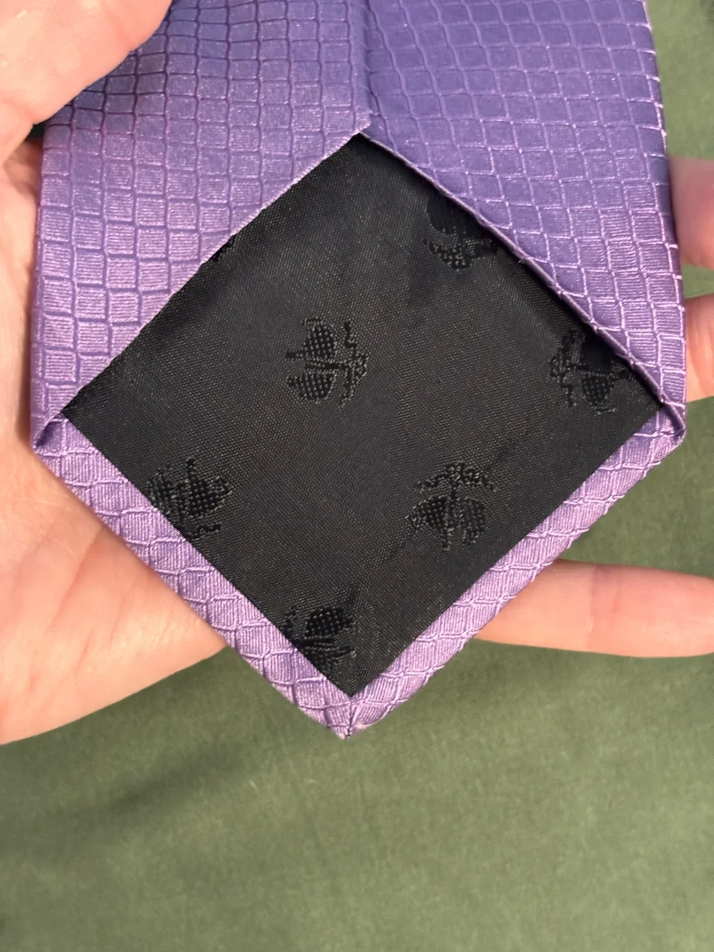 Brooks Brothers Purple Tie 100% silk